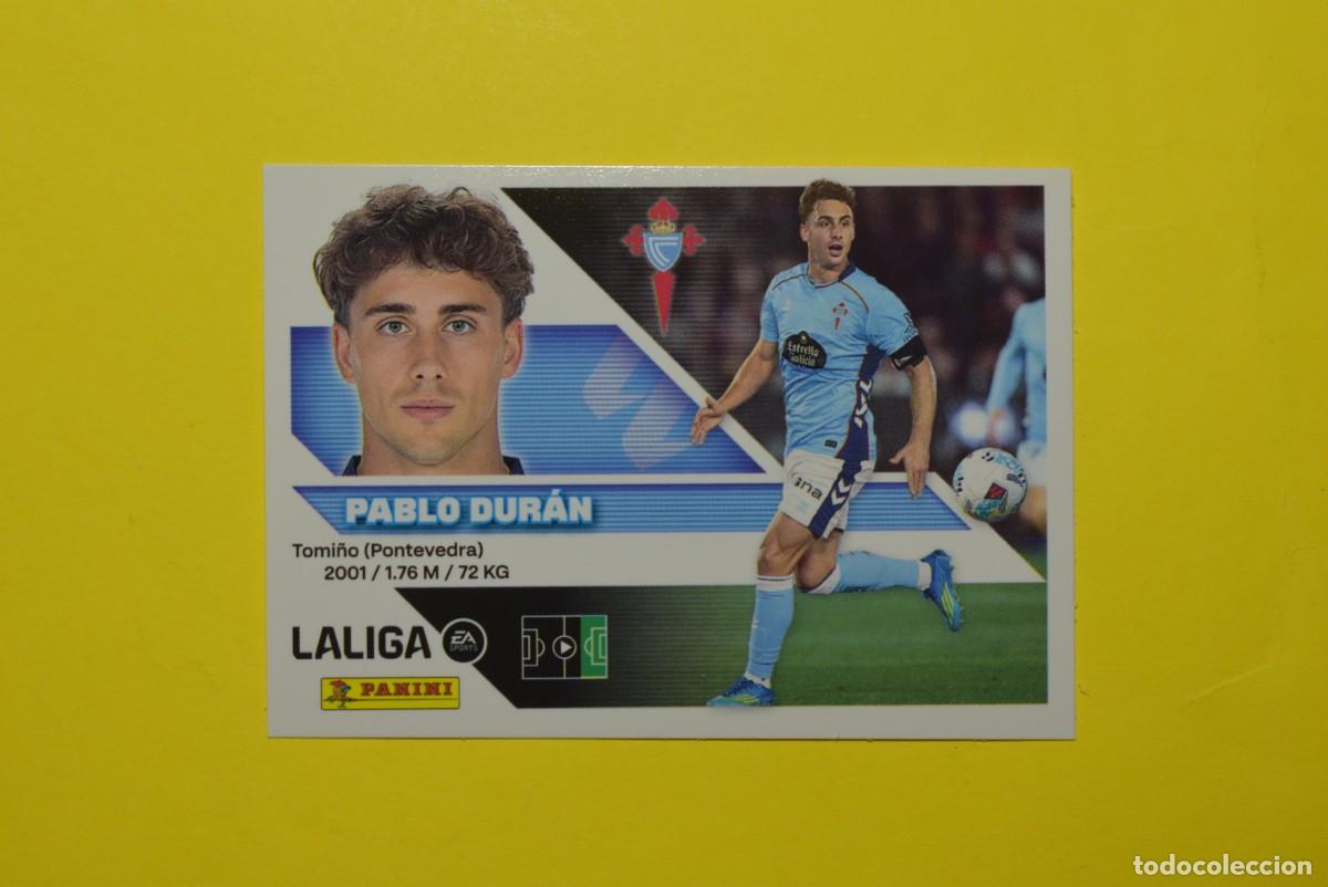 Cromos de f&uacute;tbol: Cromo Liga 2026 2027. 26 27. Pablo Dur&aacute;n. Celta de Vigo. N. &ordm; 18 A. ESTE. Panini