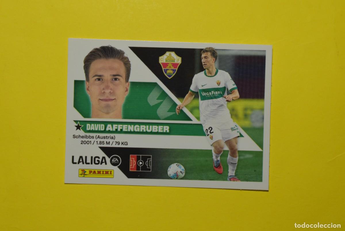 Cromos de Futebol: Cromo Liga 2026 2027. 26 27. Affengruber. Elche. N. &ordm; 8. ESTE. Panini