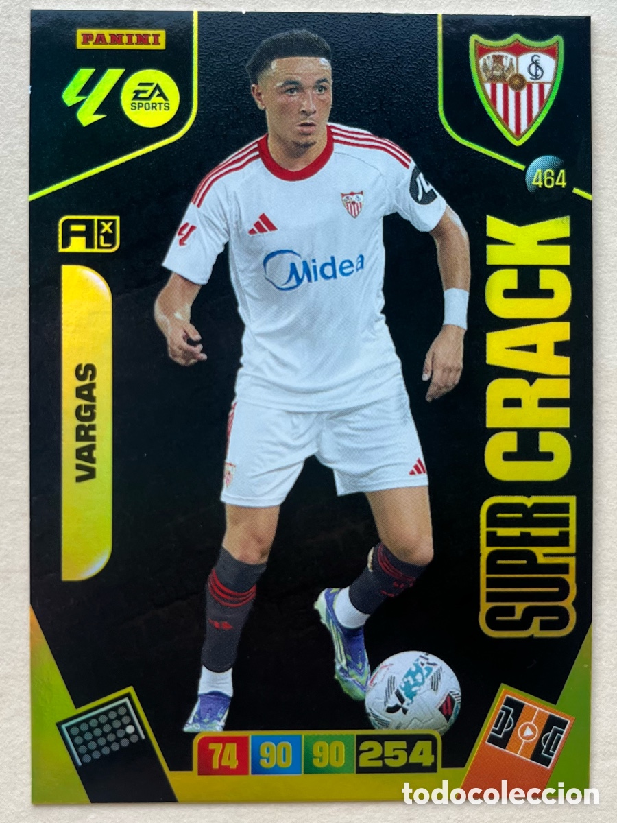 Cromos de Futebol: Vargas Super Crack Adrenalyn XL 2025-26 - Sevilla
