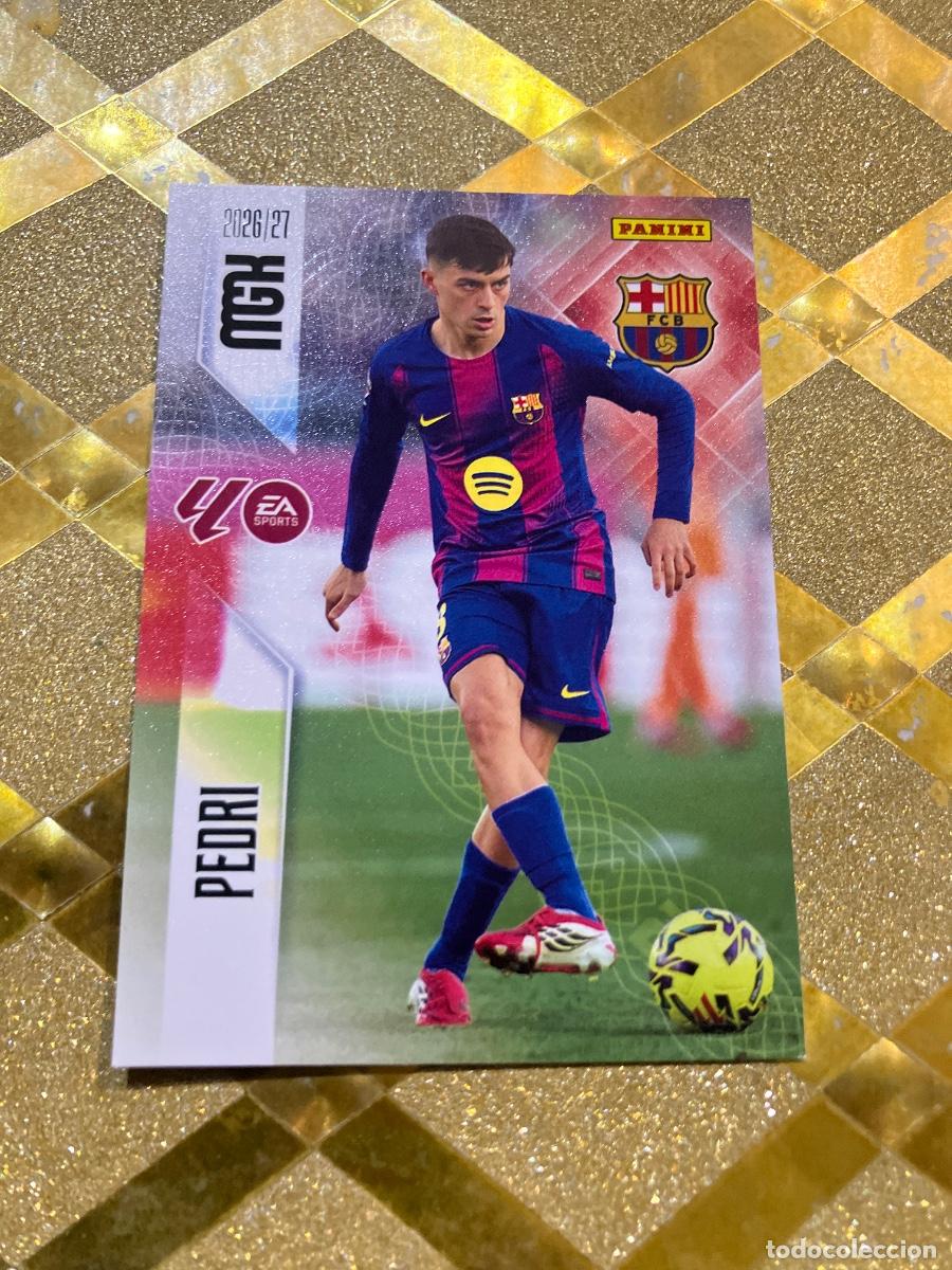 Cromos de Futebol: CROMO DE FUTBOL NUMERO 85 PEDRI BARCELONA LIGA 2026 2027 MEGACRAKS MGK PANINI !