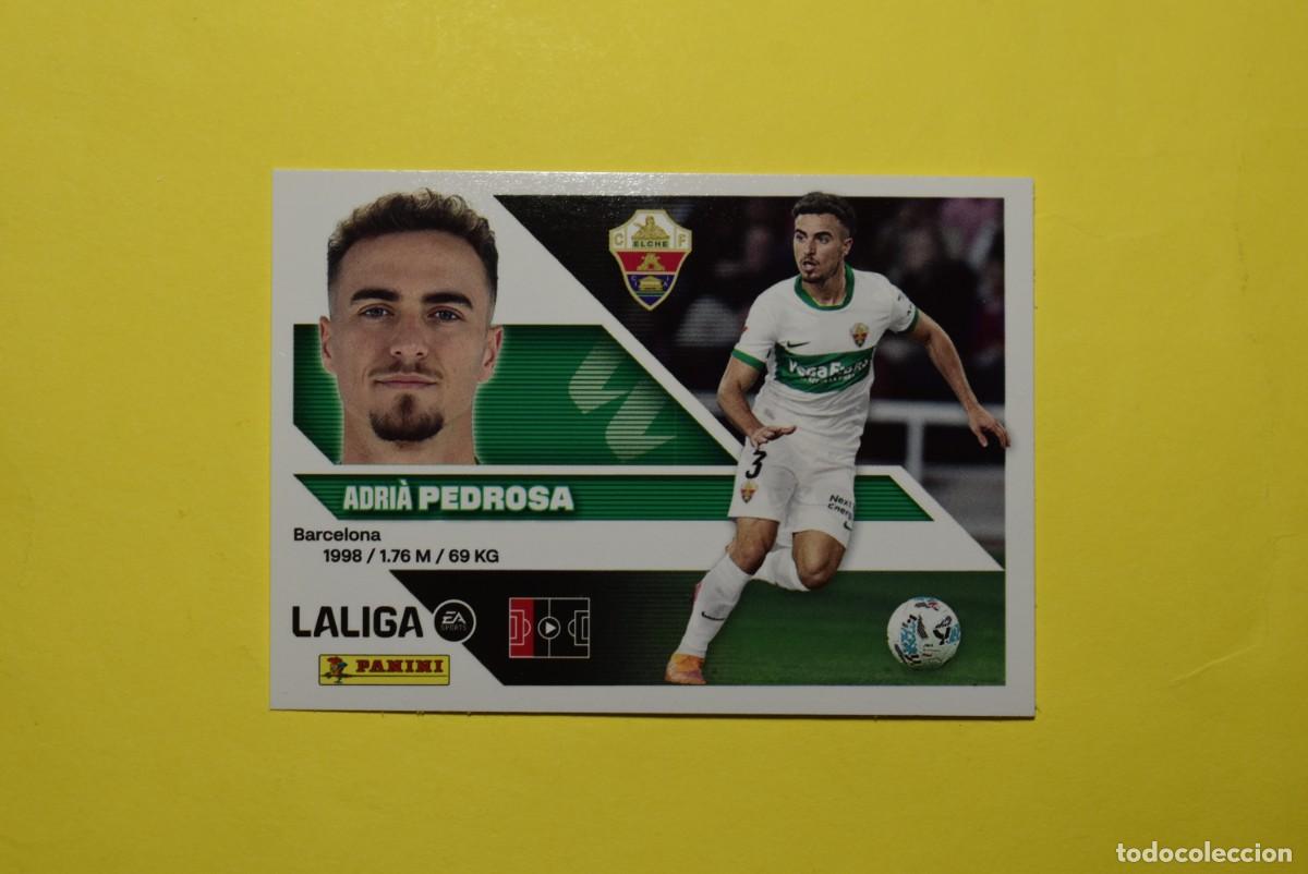 Cromos de f&uacute;tbol: Cromo Liga 2026 2027. 26 27. Pedrosa. Elche. N. &ordm; 9 A. ESTE. Panini