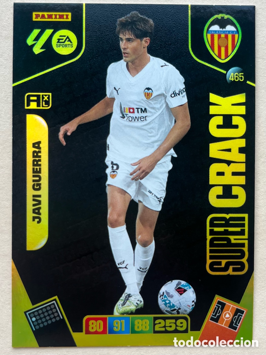 Cromos de Futebol: Javi Guerra Super Crack Adrenalyn XL 2025-26 - Valencia