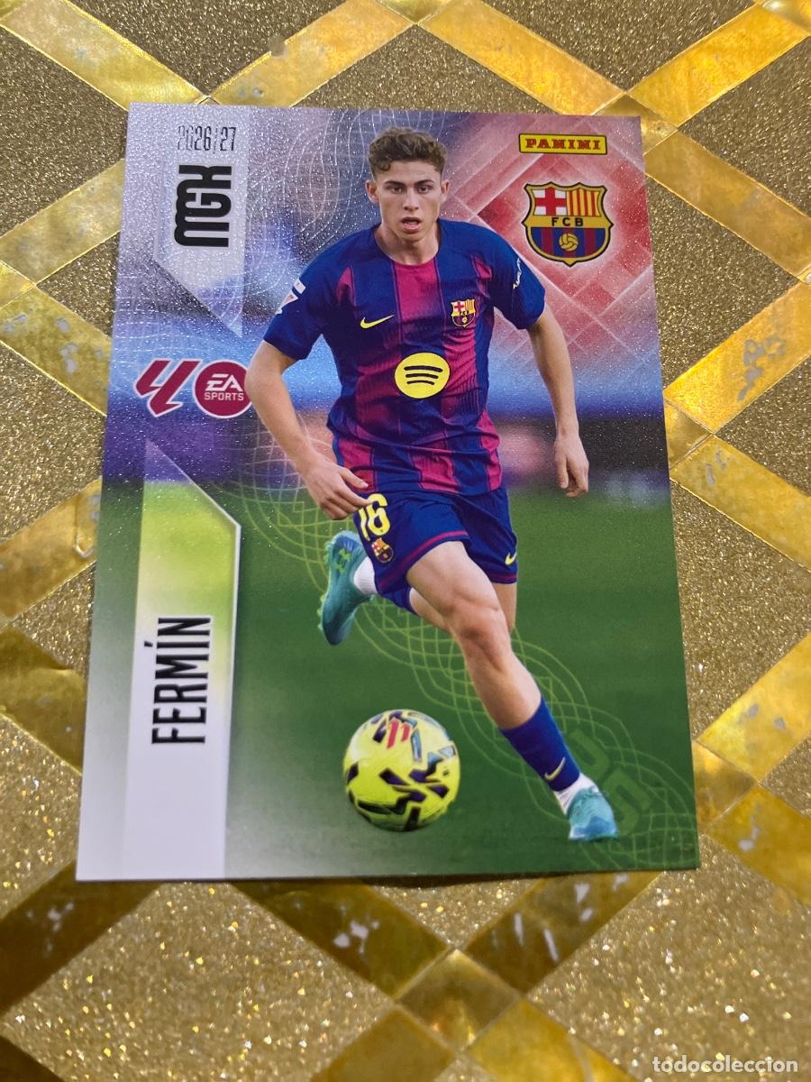 Cromos de f&uacute;tbol: CROMO DE FUTBOL NUMERO 86 FERMIN BARCELONA LIGA 2026 2027 MEGACRAKS MGK PANINI !