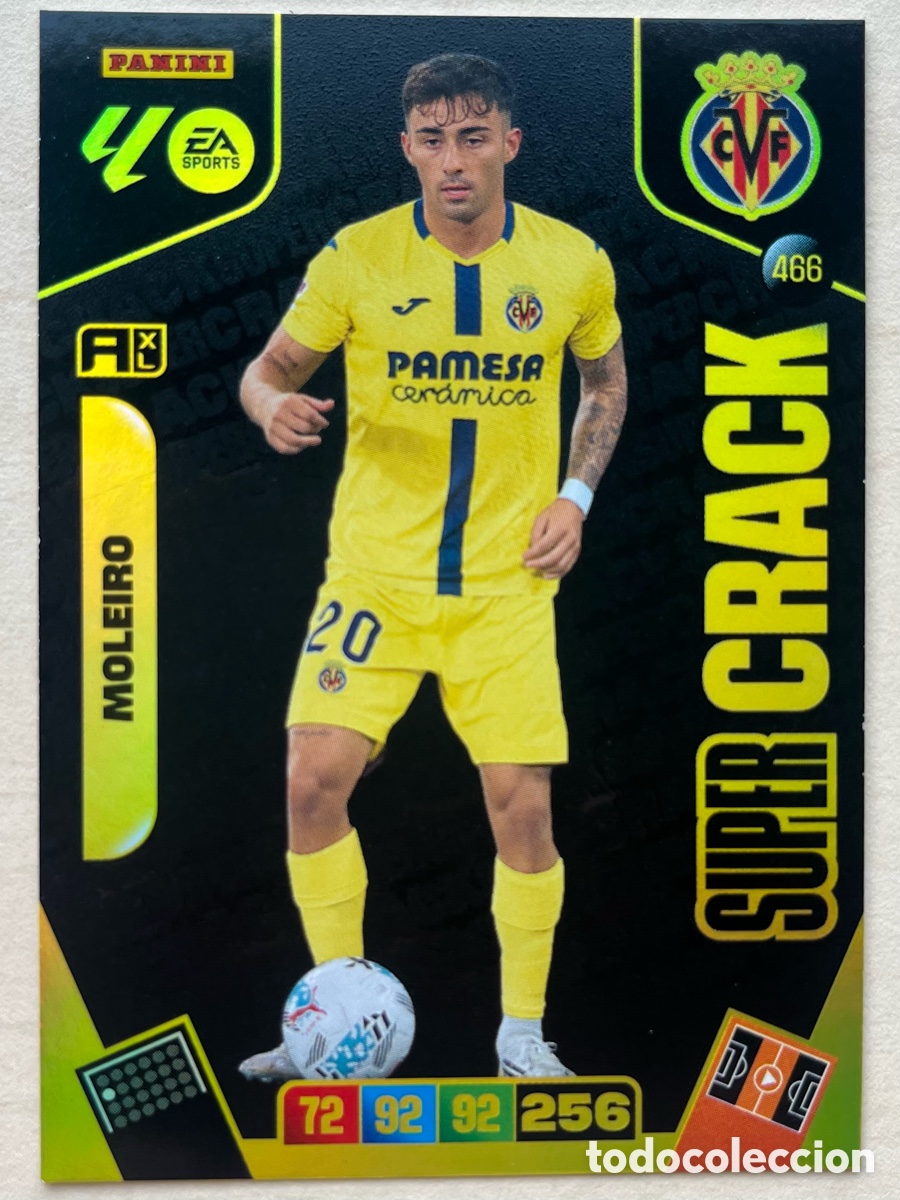 Figurine di Calcio: Moleiro Super Crack Adrenalyn XL 2025-26 - Villarreal