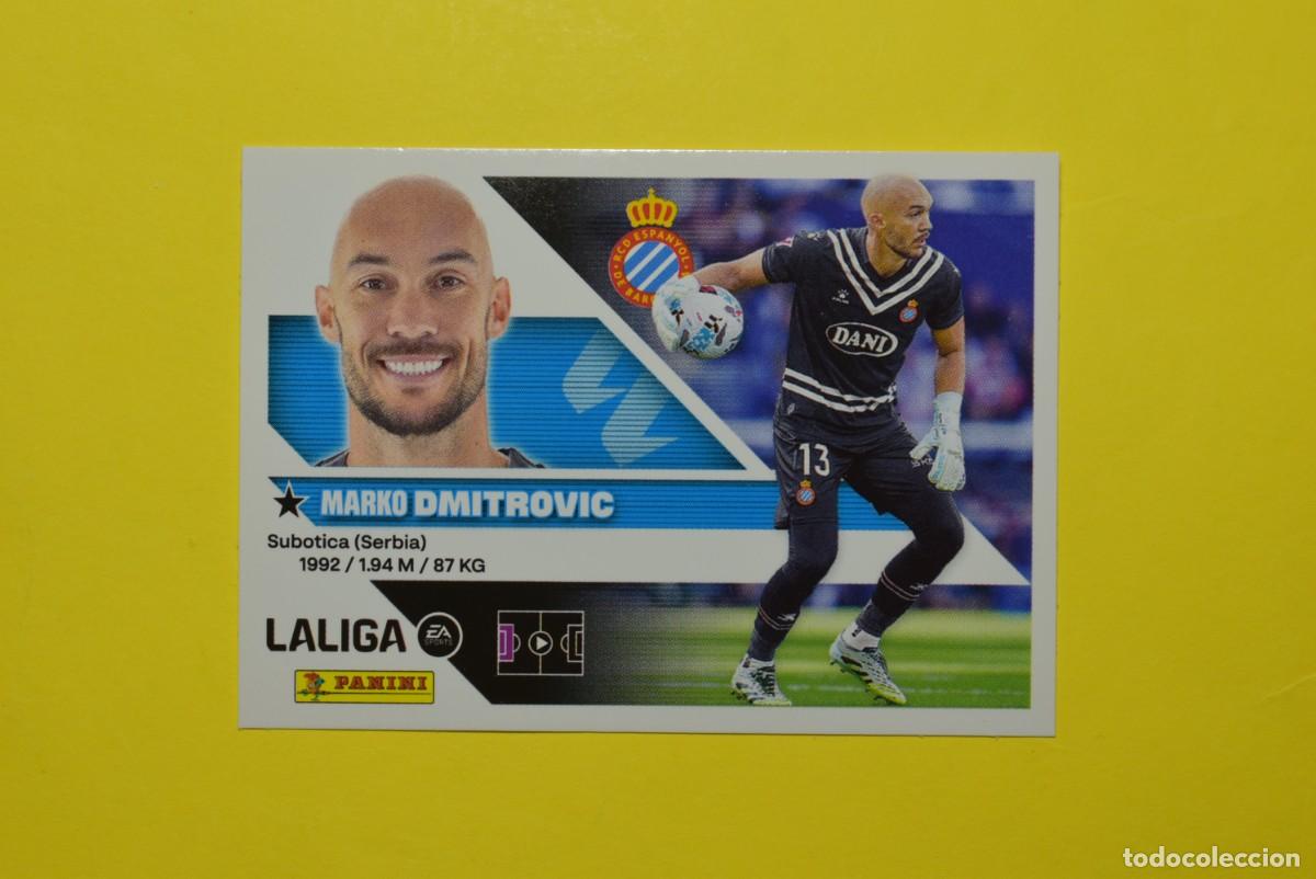 Cromos de f&uacute;tbol: Cromo Liga 2026 2027. 26 27. Dmitrovic. Espanyol. N. &ordm; 3. ESTE. Panini