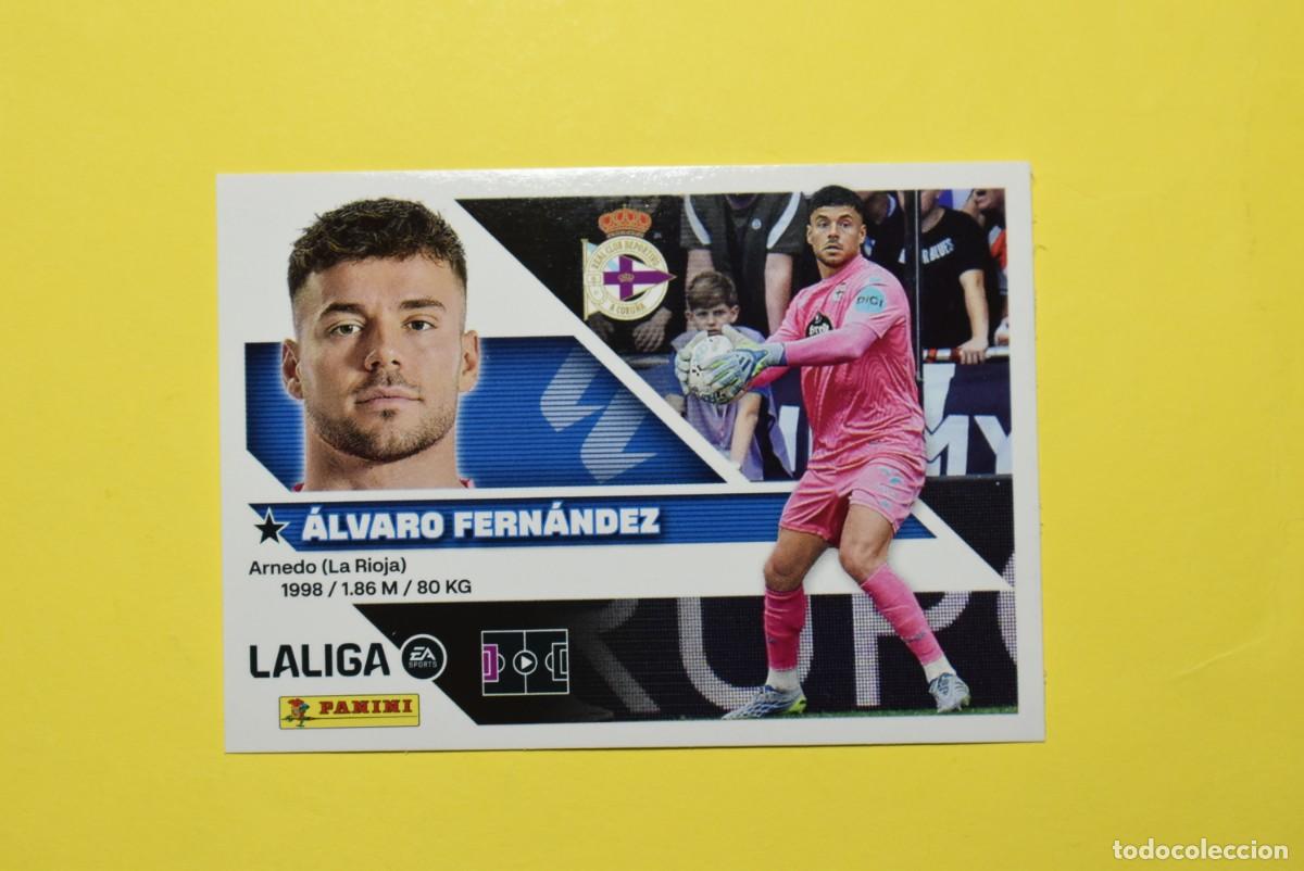 Cromos de f&uacute;tbol: Cromo Liga 2026 2027. 26 27. &Aacute;lvaro Fern&aacute;ndez. Deportivo. N. &ordm; 3. ESTE. Panini