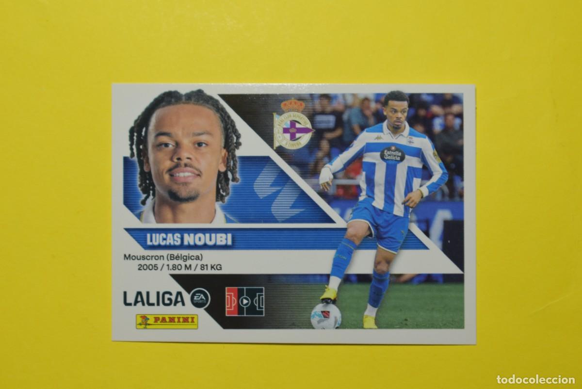 Cromos de f&uacute;tbol: Cromo Liga 2026 2027. 26 27. Noubi. Deportivo. N. &ordm; 7. ESTE. Panini