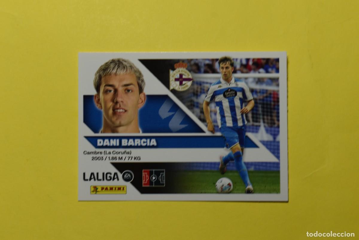 Cromos de f&uacute;tbol: Cromo Liga 2026 2027. 26 27. Dani Barcia. Deportivo. N. &ordm; 8. ESTE. Panini