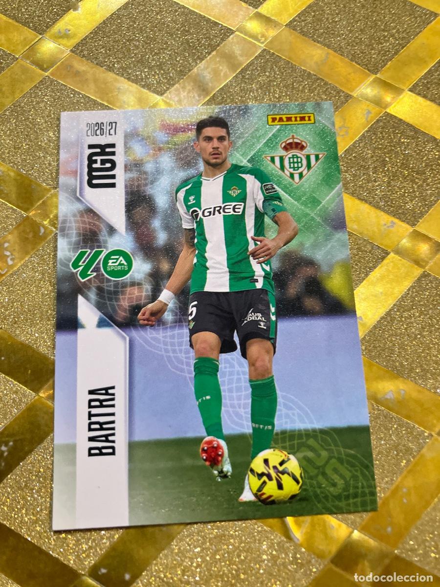 Cromos de Futebol: CROMO DE FUTBOL NUMERO 95 BARTRA BETIS LIGA 2026 2027 MEGACRAKS MGK PANINI !