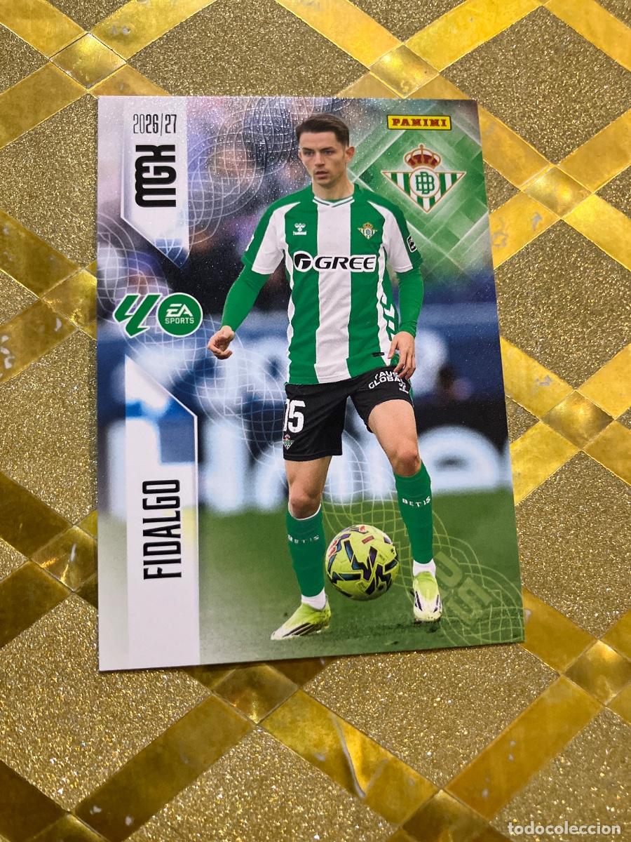 Cromos de Futebol: CROMO DE FUTBOL NUMERO 101 FIDALGO BETIS LIGA 2026 2027 MEGACRAKS MGK PANINI !