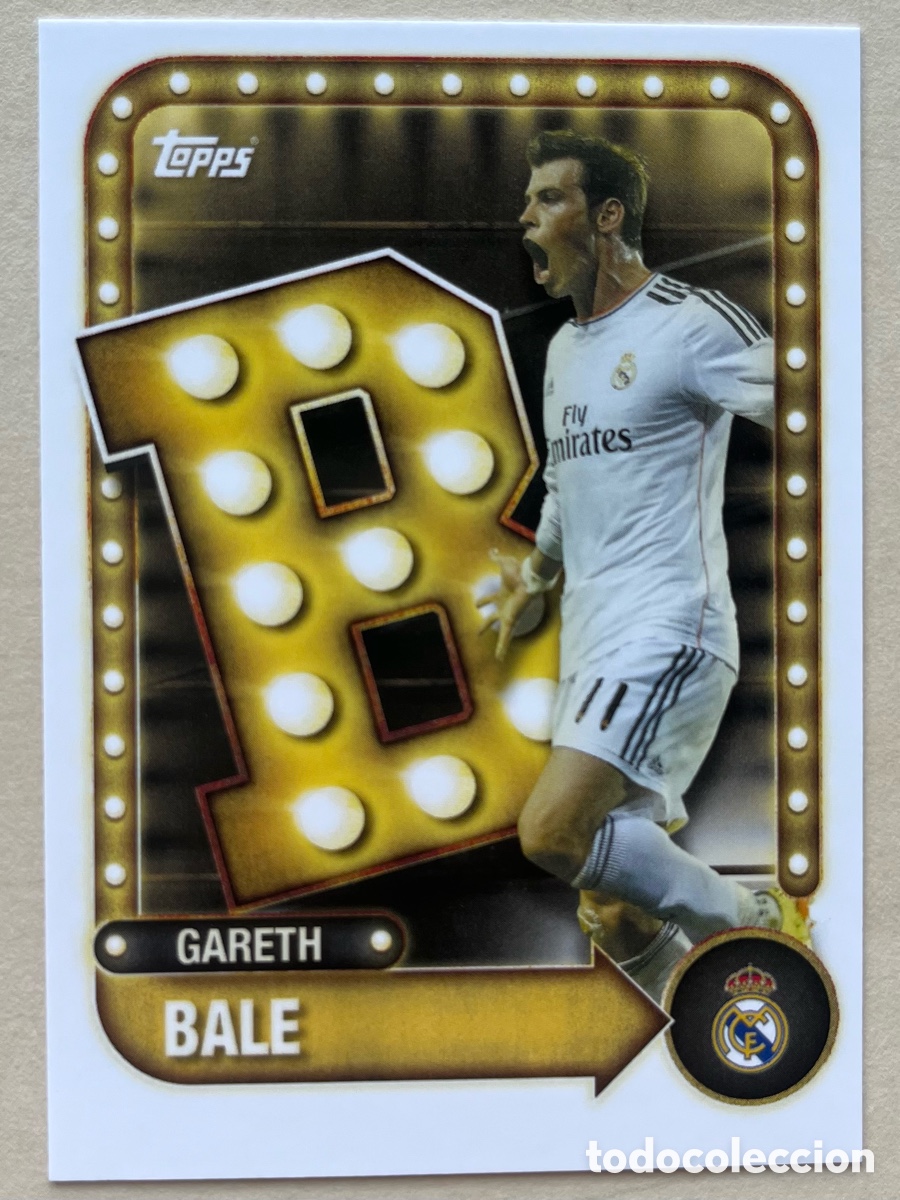 Cromos de f&uacute;tbol: Bale Insert Real Madrid Topps Tin 2025-26