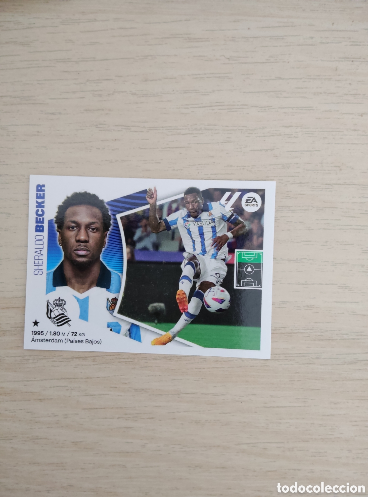 Cromos de f&uacute;tbol: 18 BECKER REAL SOCIEDAD LIGA ESTE 2024 2025