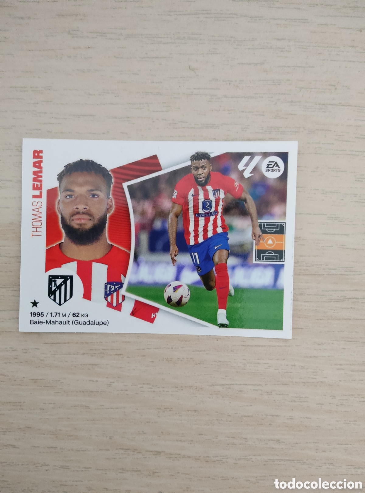 Cromos de f&uacute;tbol: 15 LEMAR ATLETICO MADRID LIGA ESTE 2024 2025