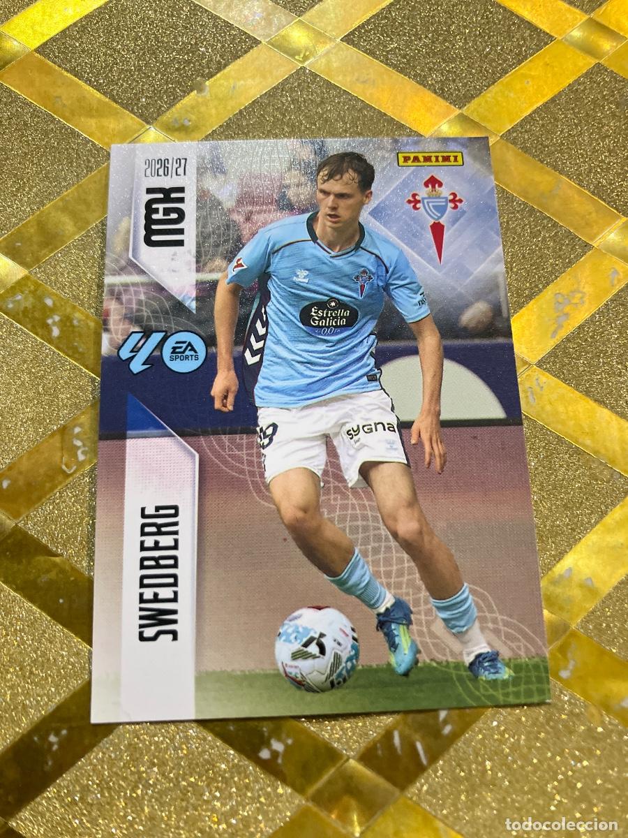 Cromos de f&uacute;tbol: CROMO DE FUTBOL NUMERO 122 SWEDBERG CELTA DE VIGO LIGA 2026 2027 MEGACRAKS MGK PANINI !