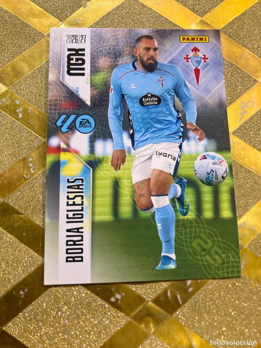 Cromos de f&uacute;tbol: CROMO DE FUTBOL NUMERO 125 BORJA IGLESIAS CELTA DE VIGO LIGA 2026 2027 MEGACRAKS MGK PANINI !