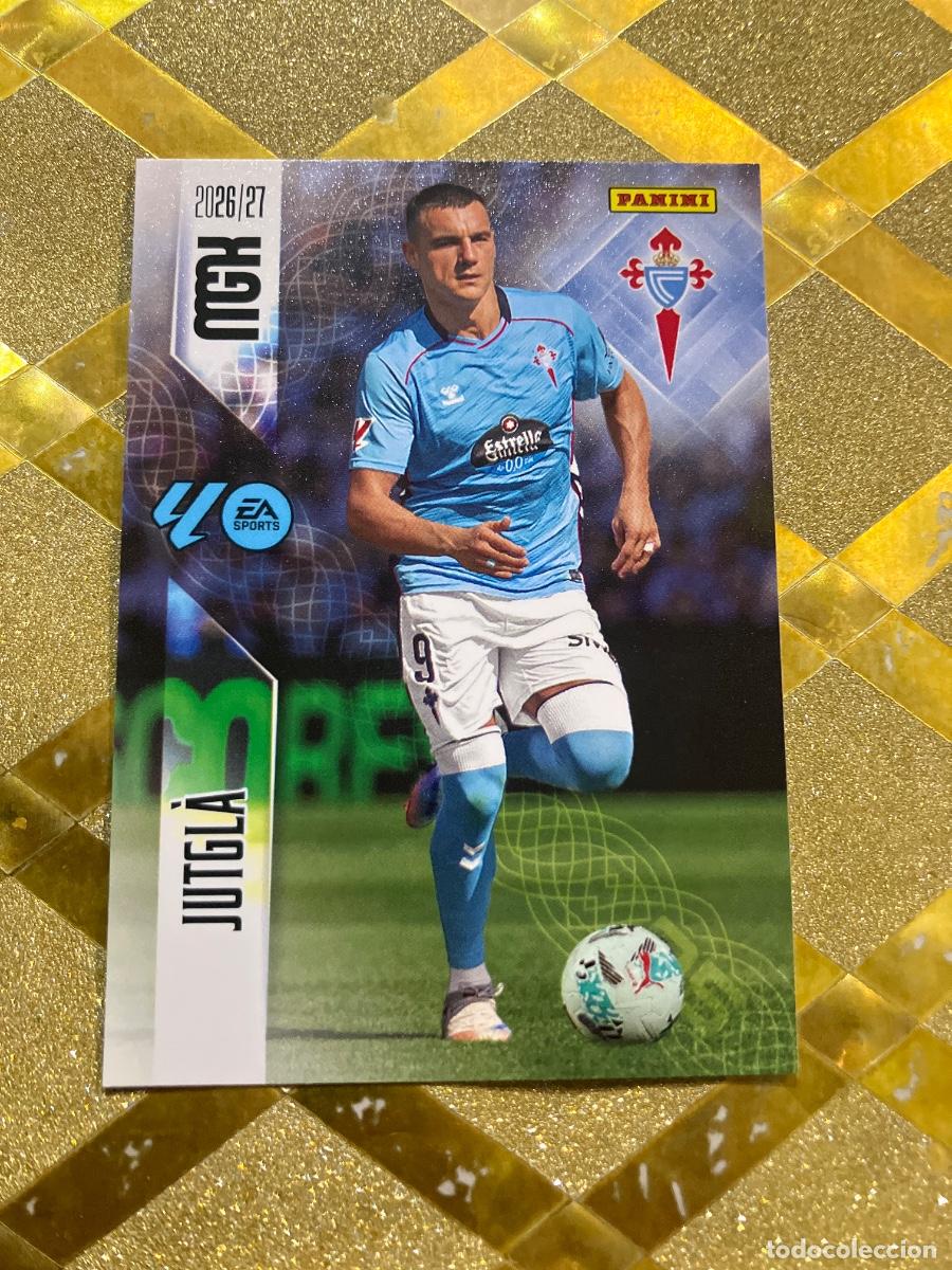 Cromos de f&uacute;tbol: CROMO DE FUTBOL NUMERO 126 JUTGLA CELTA DE VIGO LIGA 2026 2027 MEGACRAKS MGK PANINI !