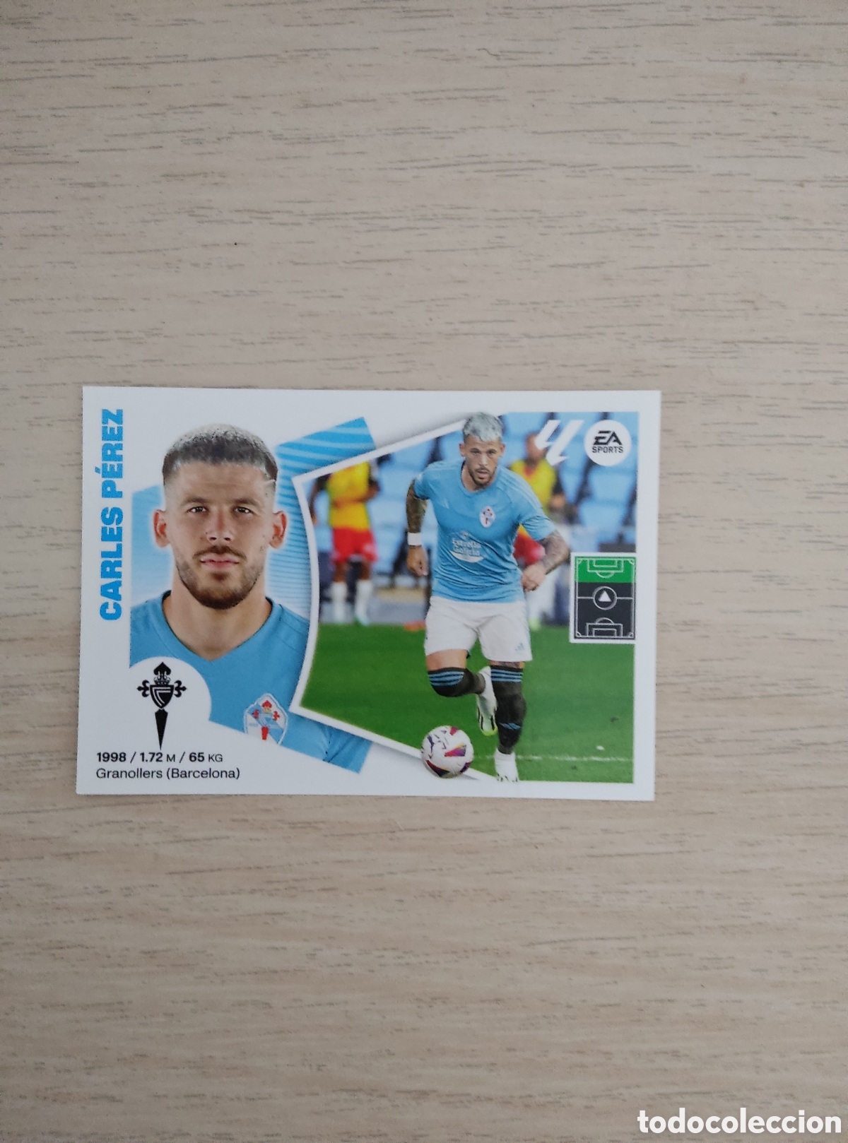 Cromos de f&uacute;tbol: 18 CARLES PEREZ CELTA LIGA ESTE 2024 2025