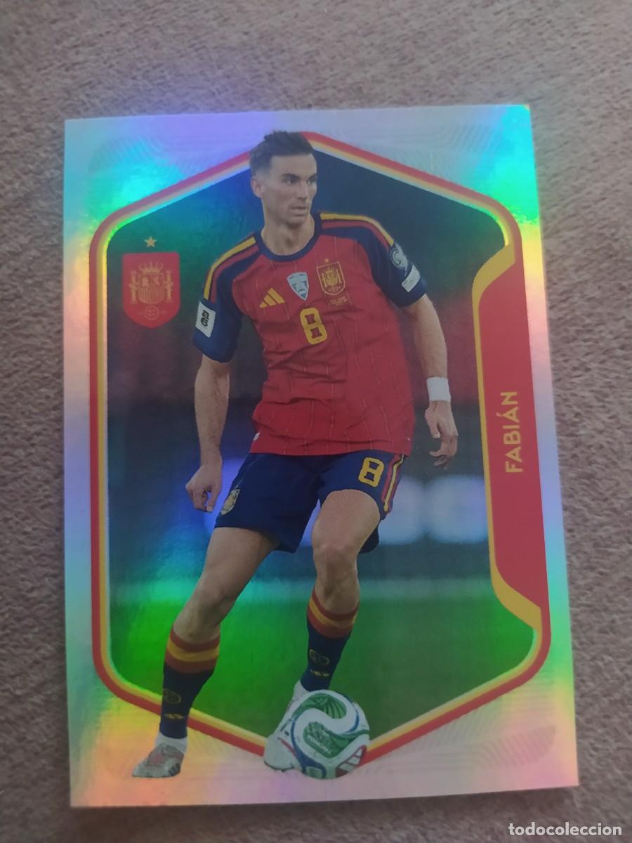 Cromos de f&uacute;tbol: Pegatina 36 Fabi&aacute;n Espa&ntilde;a Selecci&oacute;n Mundial 2026 Carrefour Panini