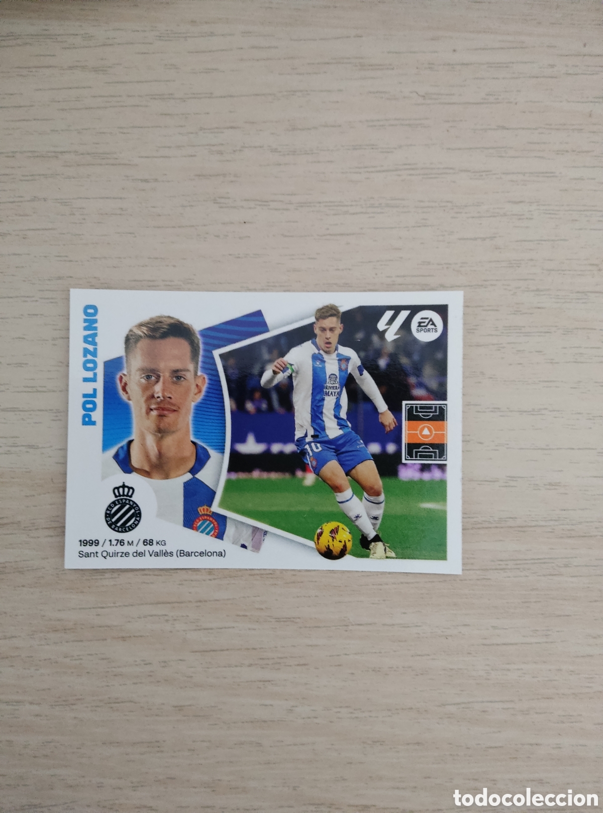 Cromos de f&uacute;tbol: 13 POL LOZANO ESPANYOL LIGA ESTE 2024 2025
