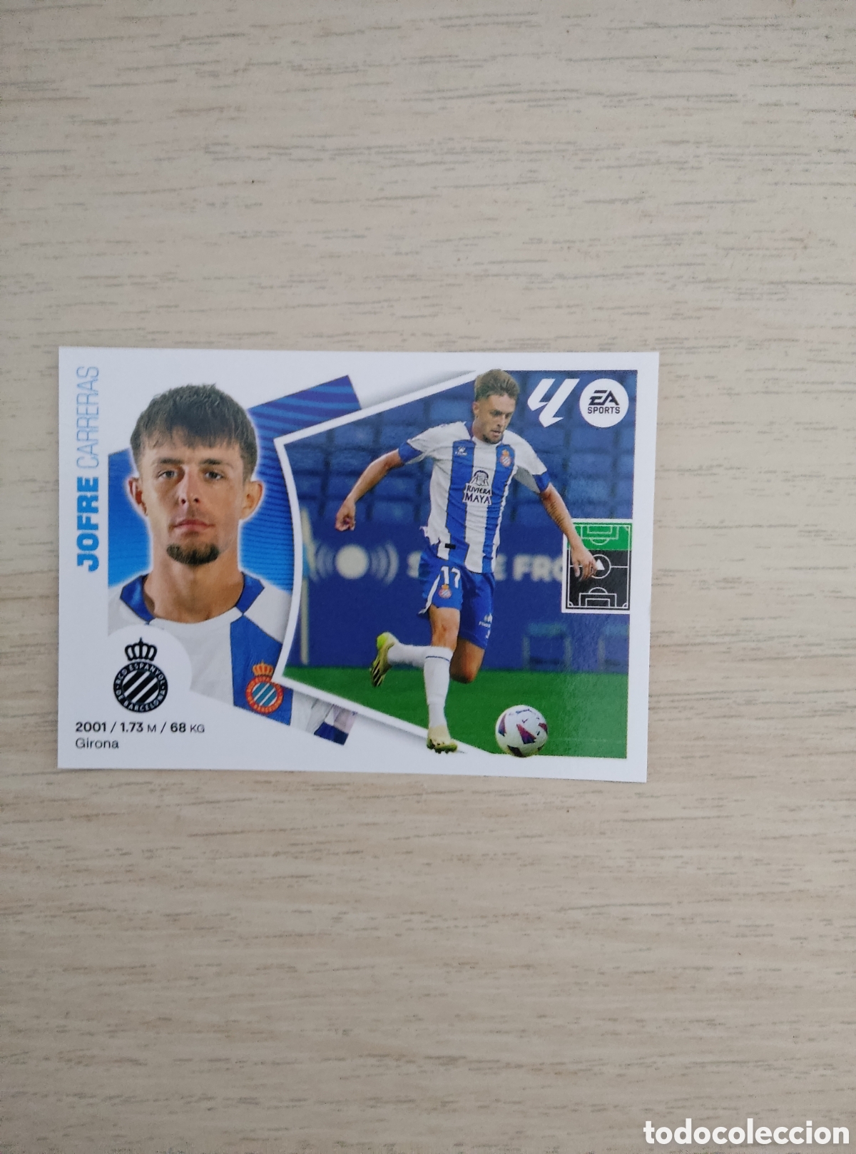Cromos de f&uacute;tbol: 16 JOFRE ESPANYOL LIGA ESTE 2024 2025