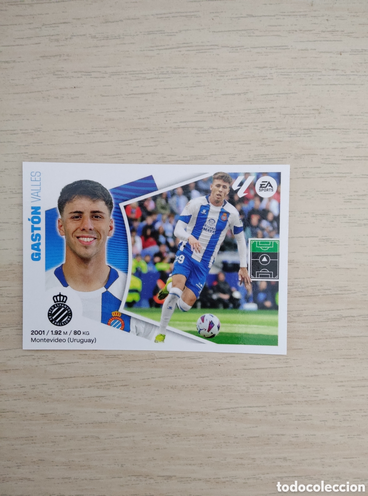 Cromos de f&uacute;tbol: 17 B GASTON ESPANYOL LIGA ESTE 2024 2025