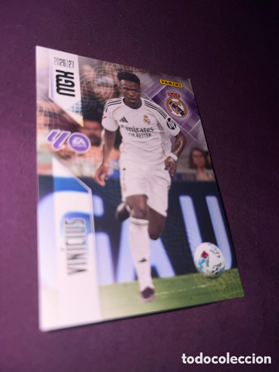 Cromos de f&uacute;tbol: MEGACRACKS 2026/27 CARD BASIC VINICIUS REAL MADRID # 234 PANINI
