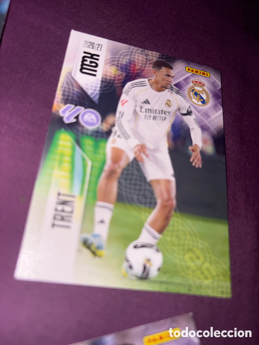 Cromos de f&uacute;tbol: MEGACRACKS 2026/27 CARD BASIC TRENT REAL MADRID # 220 PANINI