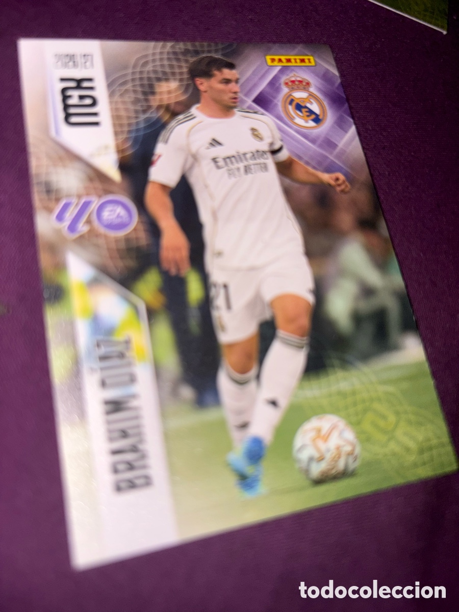 Cromos de f&uacute;tbol: MEGACRACKS 2026/27 CARD BASIC BRAHIM DIAZ REAL MADRID # 230 PANINI