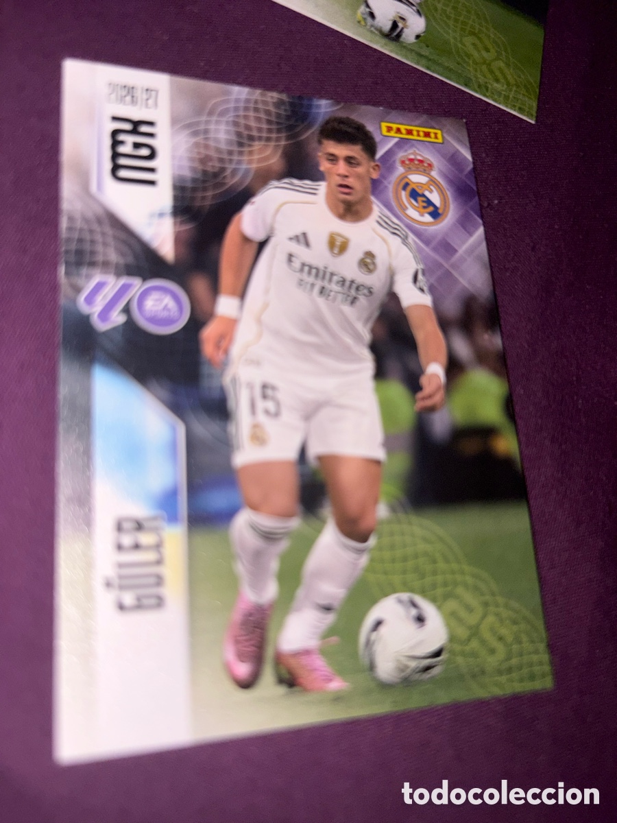Cromos de f&uacute;tbol: MEGACRACKS 2026/27 CARD BASIC GULER REAL MADRID # PANINI