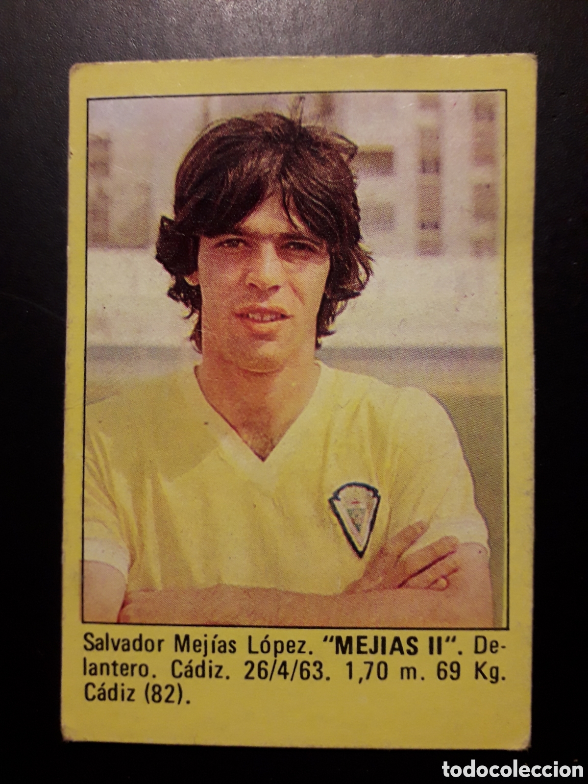Cromos de f&uacute;tbol: MEJ&Iacute;AS II C&Aacute;DIZ SUPER F&Uacute;TBOL 84 83-84 1983-1984 ROLL&Aacute;N DESPEGADO PEDIDO M&Iacute;NIMO 3&euro;
