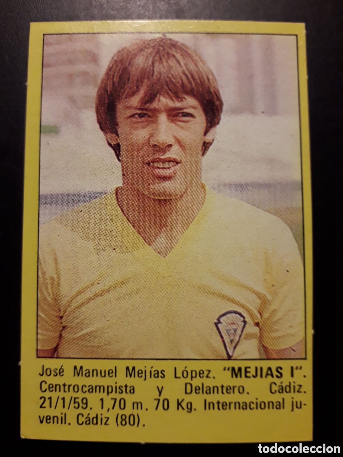 Cromos de f&uacute;tbol: MEJ&Iacute;AS I C&Aacute;DIZ SUPER F&Uacute;TBOL 84 83-84 1983-1984 ROLL&Aacute;N DESPEGADO PEDIDO M&Iacute;NIMO 3&euro;