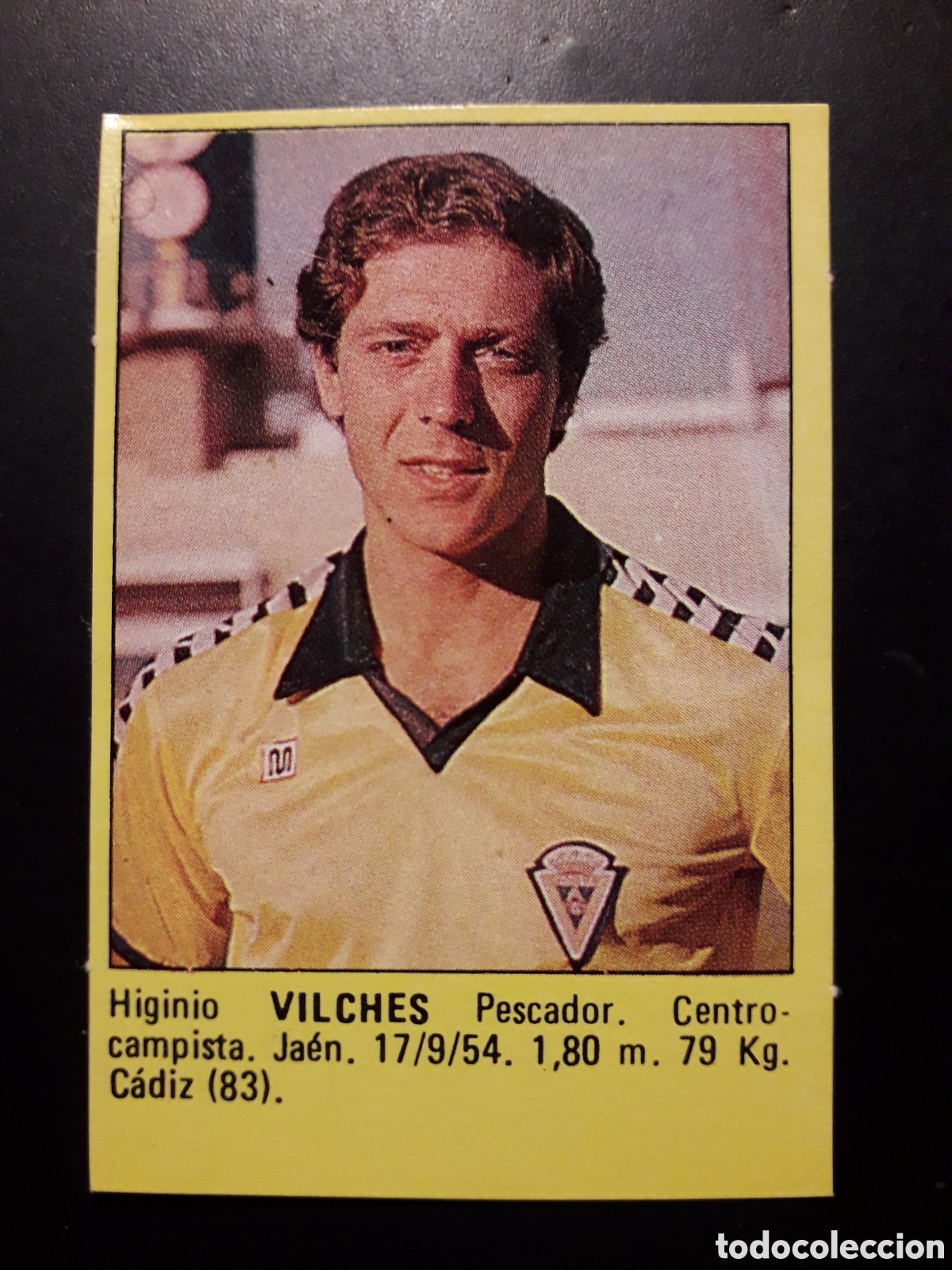 Cromos de f&uacute;tbol: VILCHES C&Aacute;DIZ SUPER F&Uacute;TBOL 84 83-84 1983-1984 ROLL&Aacute;N DESPEGADO PEDIDO M&Iacute;NIMO 3&euro;