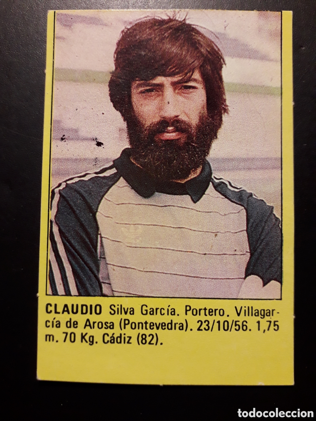Cromos de f&uacute;tbol: CLAUDIO C&Aacute;DIZ SUPER F&Uacute;TBOL 84 83-84 1983-1984 ROLL&Aacute;N DESPEGADO PEDIDO M&Iacute;NIMO 3&euro;