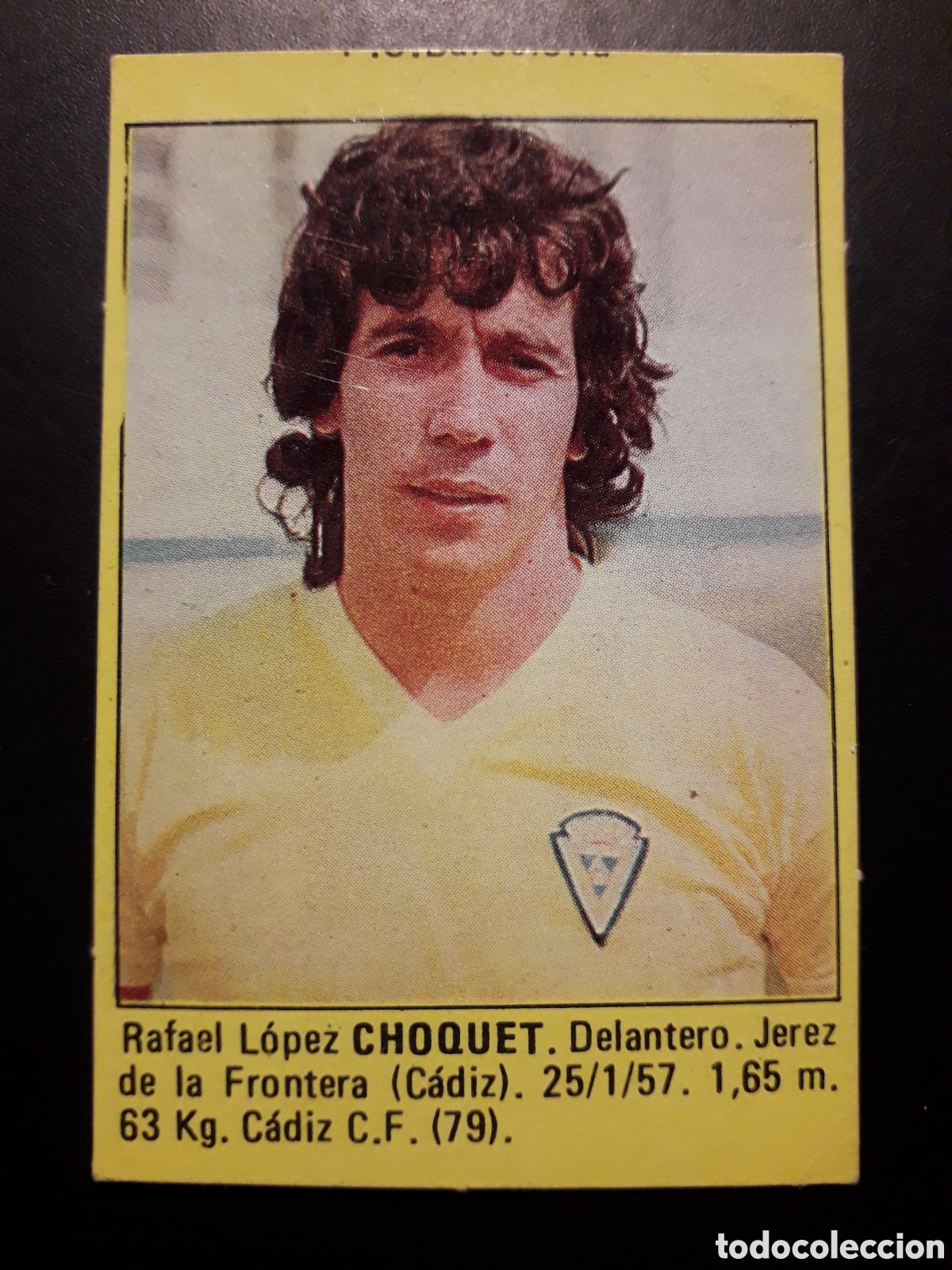 Cromos de f&uacute;tbol: CHOQUET C&Aacute;DIZ SUPER F&Uacute;TBOL 84 83-84 1983-1984 ROLL&Aacute;N DESPEGADO PEDIDO M&Iacute;NIMO 3&euro;