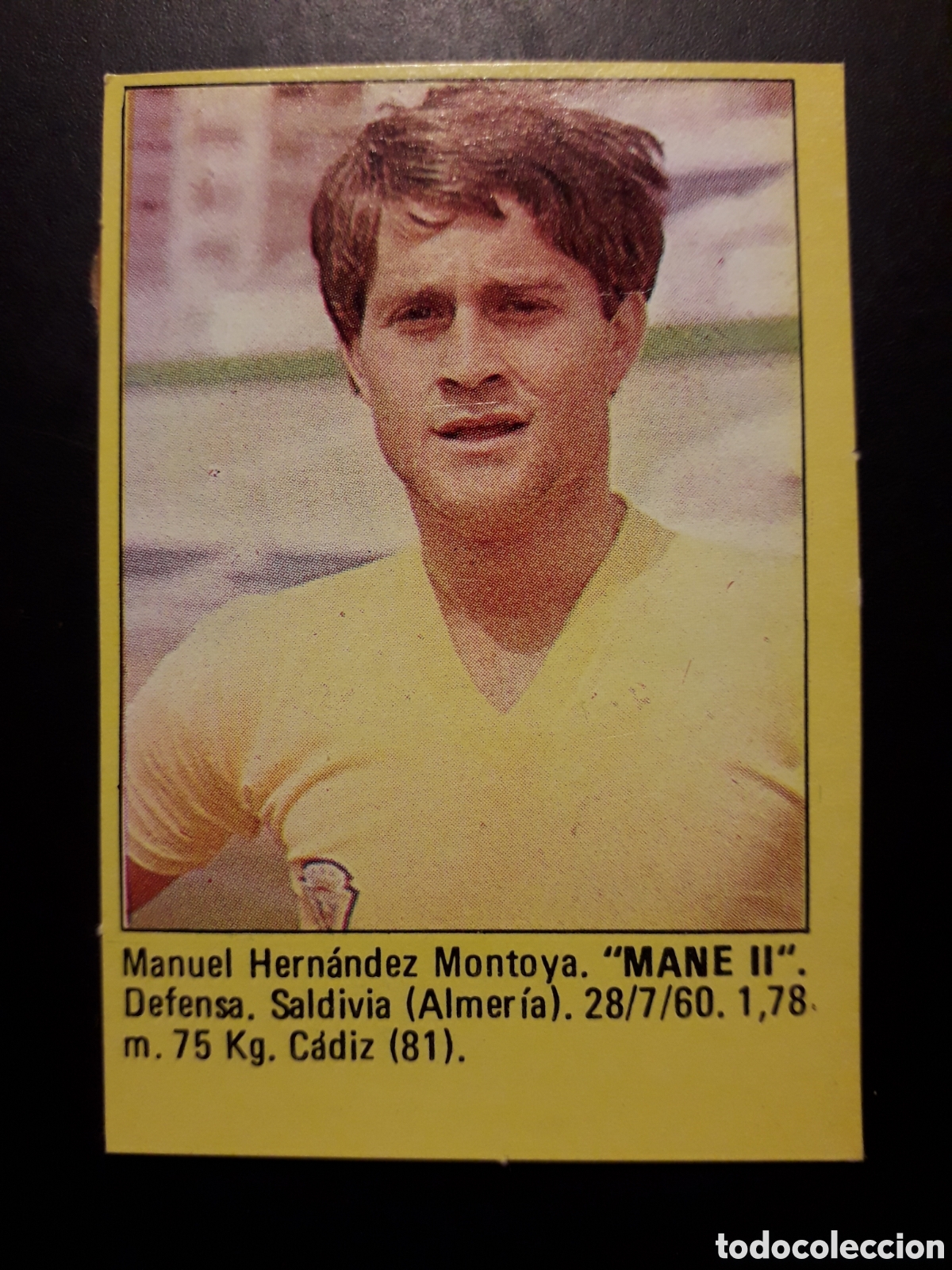 Cromos de f&uacute;tbol: MAN&Eacute; II C&Aacute;DIZ SUPER F&Uacute;TBOL 84 83-84 1983-1984 ROLL&Aacute;N DESPEGADO PEDIDO M&Iacute;NIMO 3&euro;