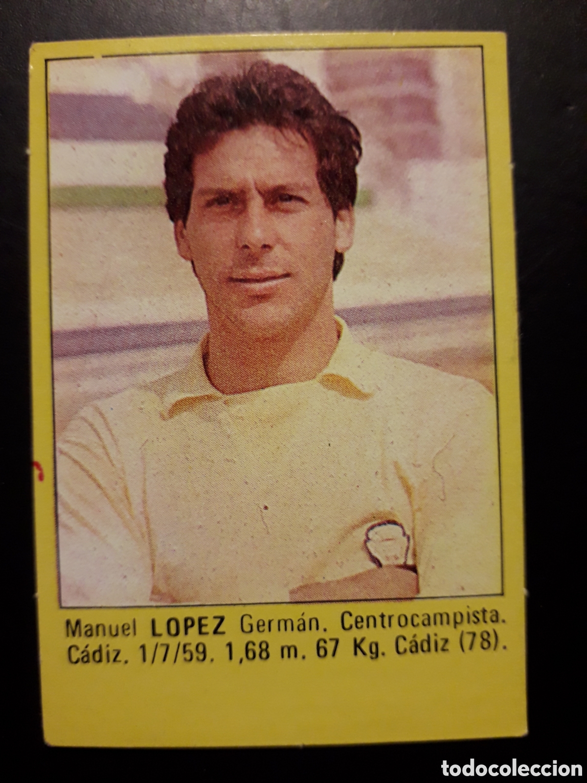 Cromos de f&uacute;tbol: L&Oacute;PEZ C&Aacute;DIZ SUPER F&Uacute;TBOL 84 83-84 1983-1984 ROLL&Aacute;N DESPEGADO PEDIDO M&Iacute;NIMO 3&euro;