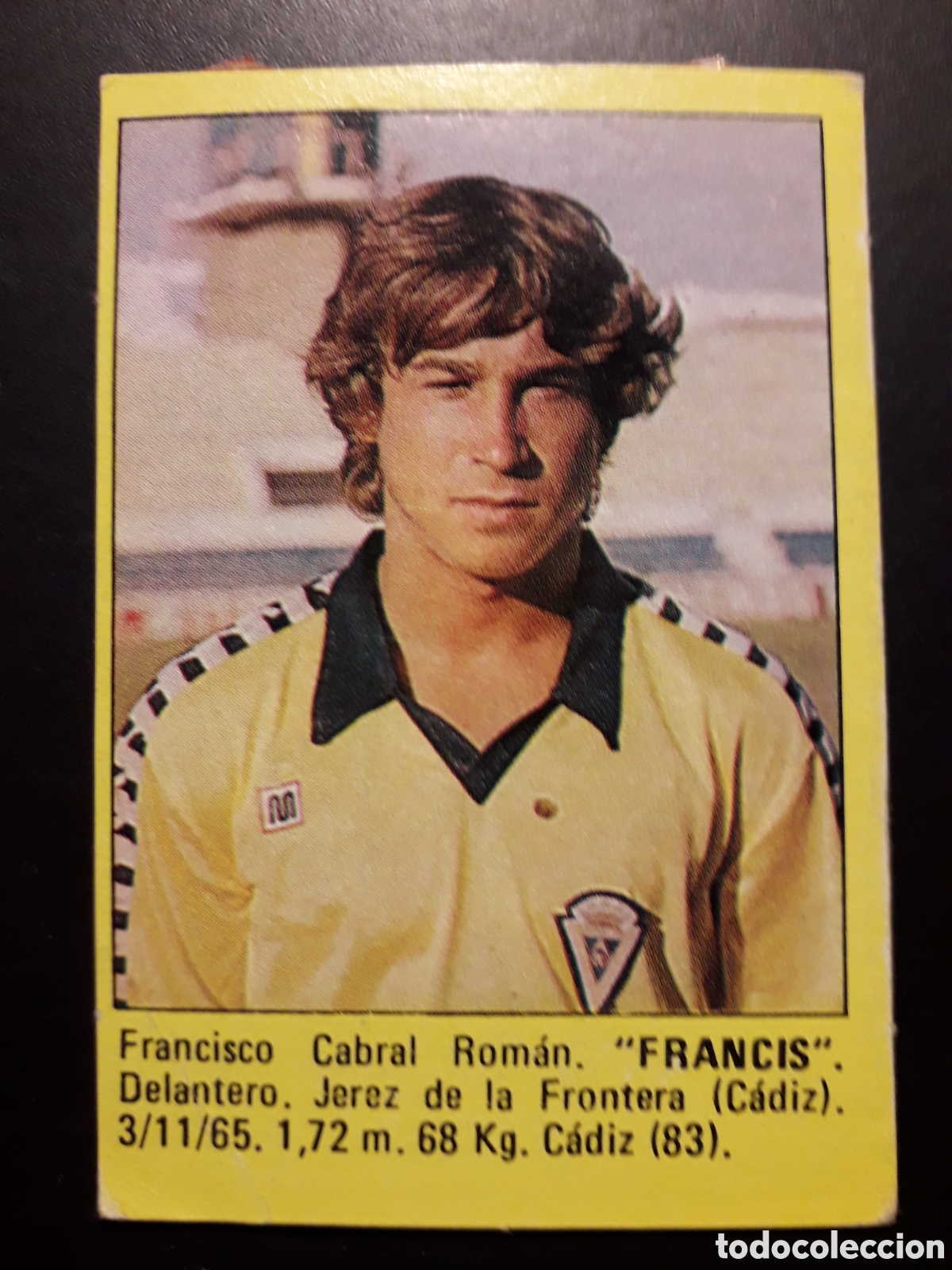 Cromos de f&uacute;tbol: FRANCISCO C&Aacute;DIZ SUPER F&Uacute;TBOL 84 83-84 1983-1984 ROLL&Aacute;N DESPEGADO PEDIDO M&Iacute;NIMO 3&euro;