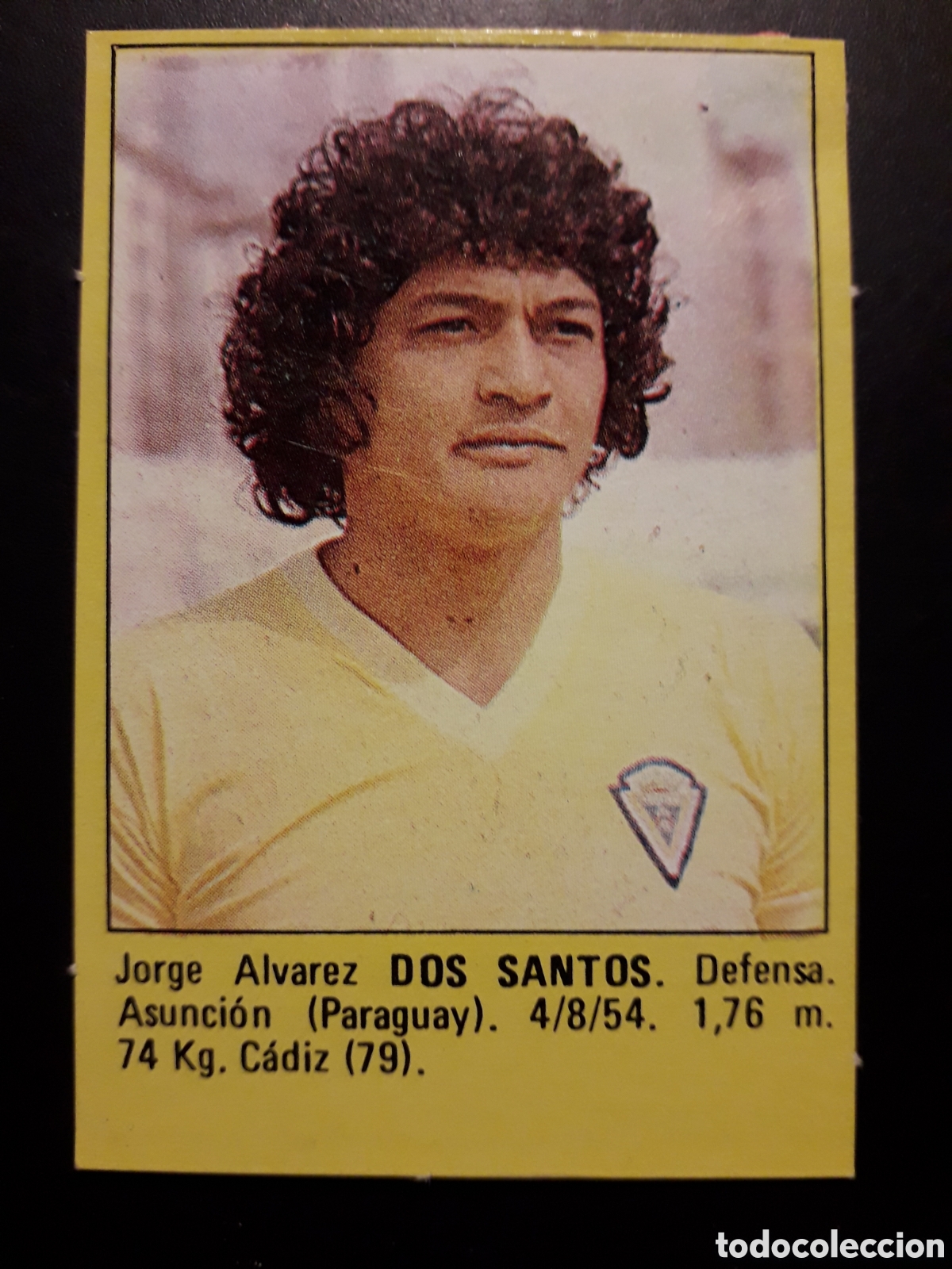 Cromos de f&uacute;tbol: DOS SANTOS C&Aacute;DIZ SUPER F&Uacute;TBOL 84 83-84 1983-1984 ROLL&Aacute;N DESPEGADO PEDIDO M&Iacute;NIMO 3&euro;