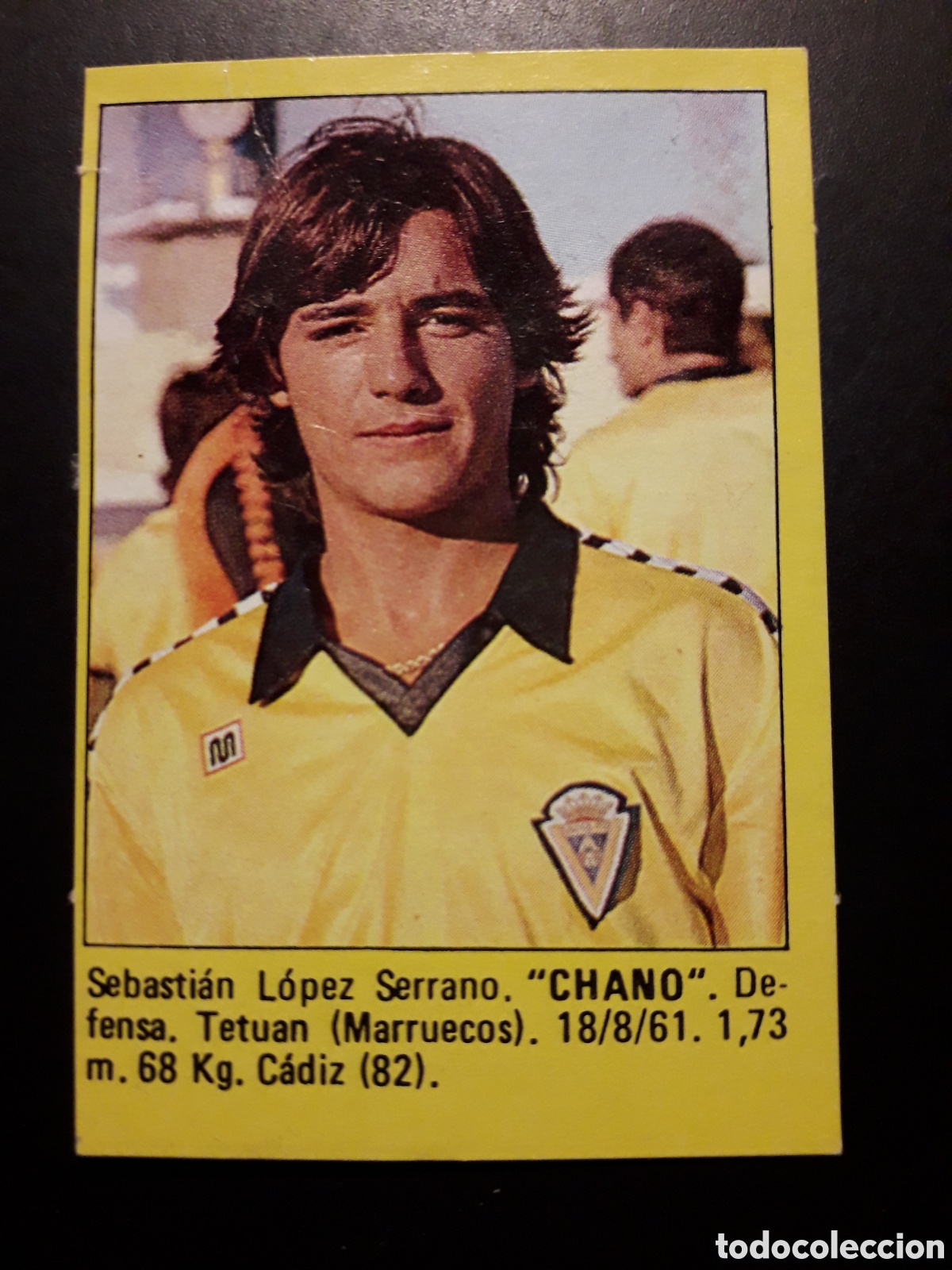 Cromos de f&uacute;tbol: CHANO C&Aacute;DIZ SUPER F&Uacute;TBOL 84 83-84 1983-1984 ROLL&Aacute;N DESPEGADO PEDIDO M&Iacute;NIMO 3&euro;