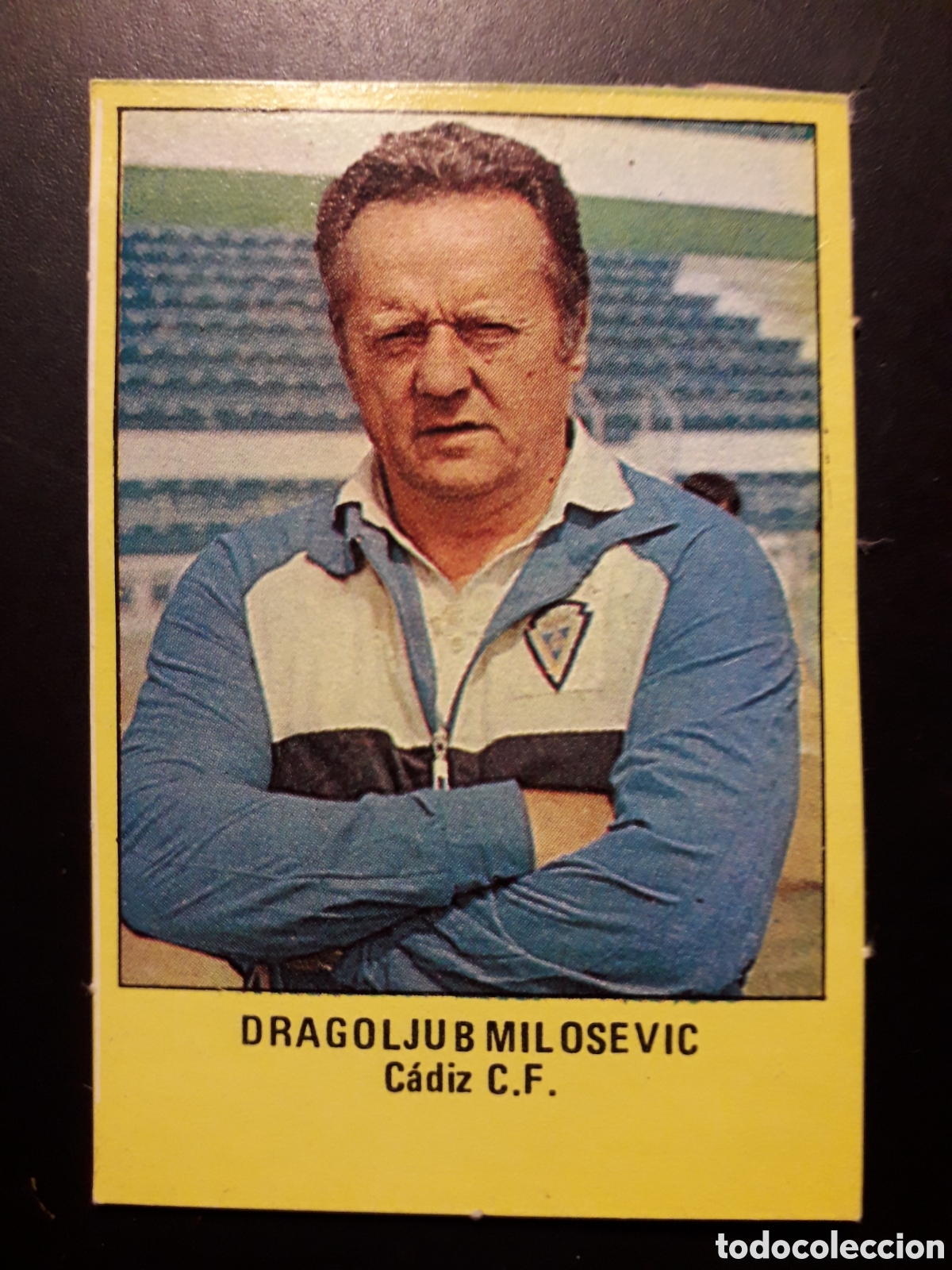 Cromos de f&uacute;tbol: MILOSEVIC ENTRENADOR C&Aacute;DIZ SUPER F&Uacute;TBOL 84 83-84 1983-1984 ROLL&Aacute;N DESPEGADO PEDIDO M&Iacute;NIMO 3&euro;