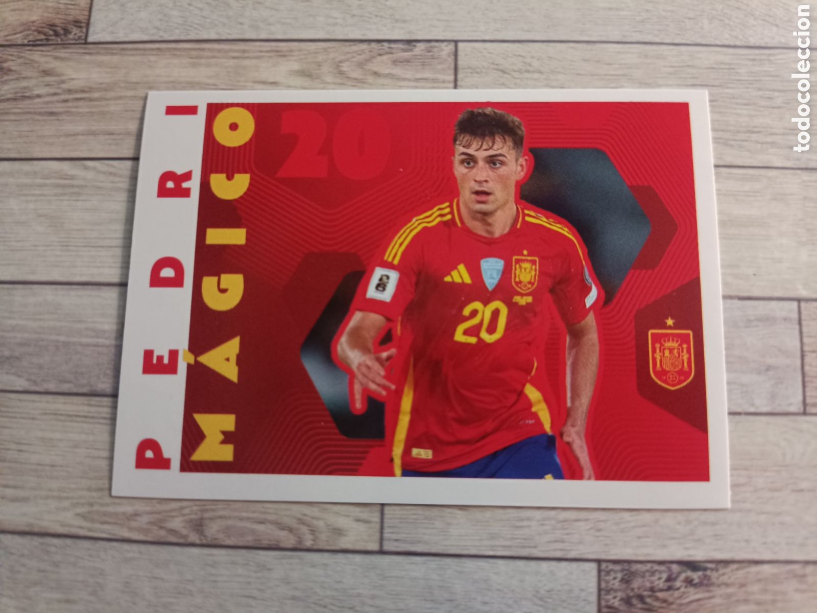 Cromos de f&uacute;tbol: 69 PEDRI MAGICO SELECCION ESPA&Ntilde;OLA ESPA&Ntilde;A MUNDIAL CARREFOUR 26 PANINI 2026