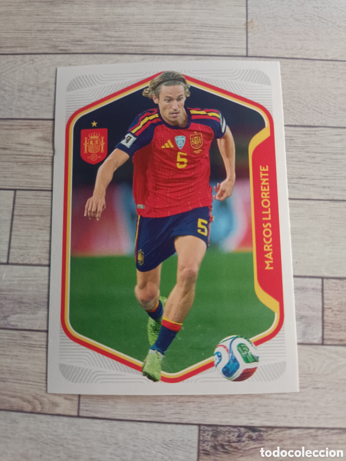 Cromos de f&uacute;tbol: 17 MARCOS LLORENTE SELECCION ESPA&Ntilde;OLA ESPA&Ntilde;A MUNDIAL CARREFOUR 26 PANINI 2026