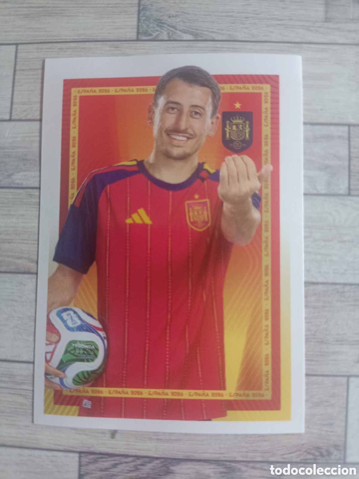 Cromos de f&uacute;tbol: 51 OYARZABAL SELECCION ESPA&Ntilde;OLA ESPA&Ntilde;A MUNDIAL CARREFOUR 26 PANINI 2026