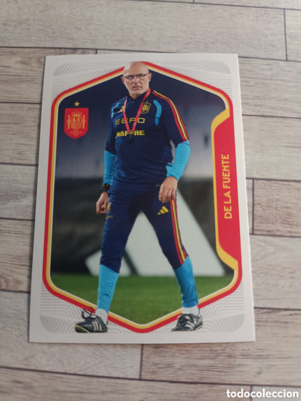 Cromos de f&uacute;tbol: 8 DE LA FUENTE SELECCION ESPA&Ntilde;OLA ESPA&Ntilde;A MUNDIAL CARREFOUR 26 PANINI 2026