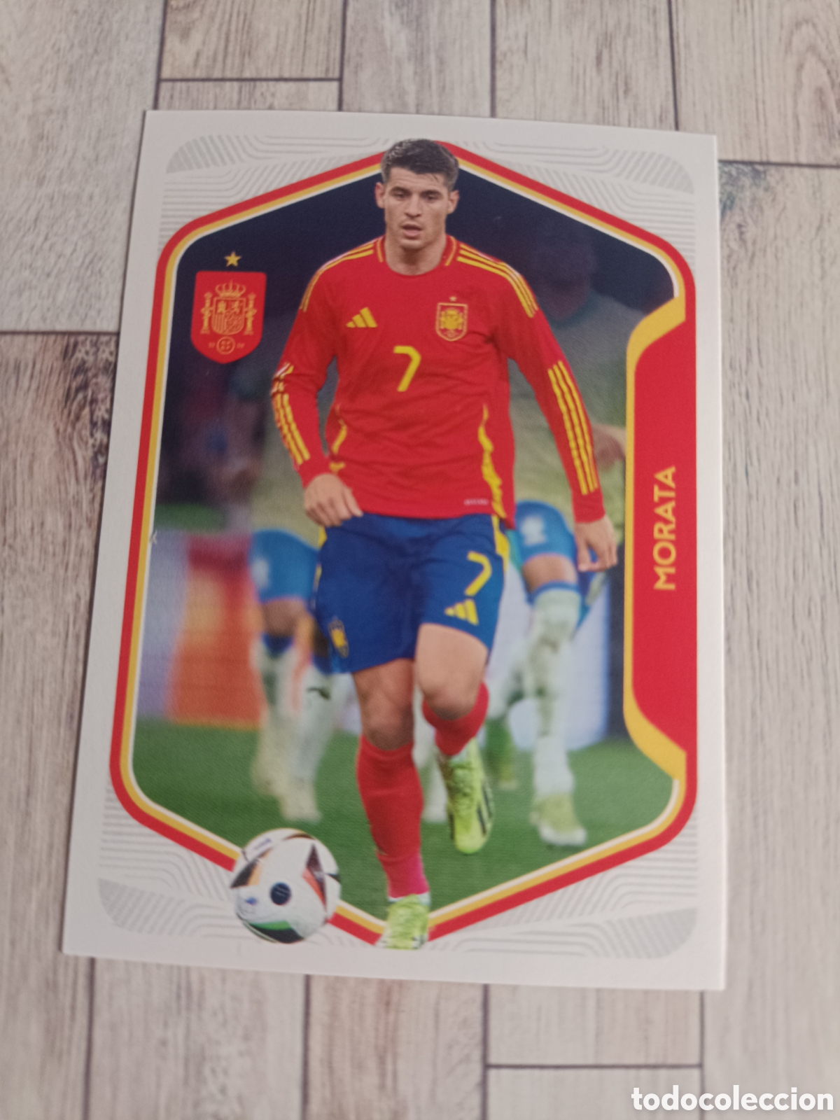 Cromos de f&uacute;tbol: 55 MORATA SELECCION ESPA&Ntilde;OLA ESPA&Ntilde;A MUNDIAL CARREFOUR 26 PANINI 2026