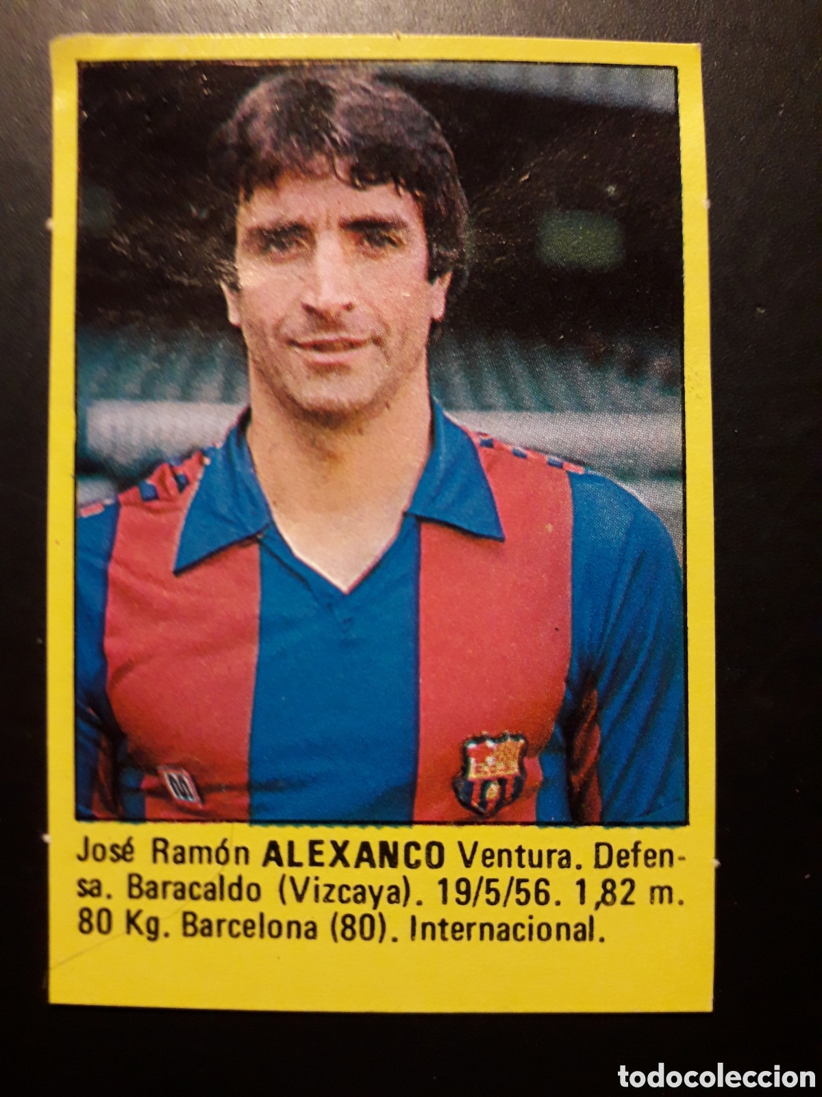 Cromos de f&uacute;tbol: ALEXANCO FC BARCELONA SUPER F&Uacute;TBOL 84 83-84 1983-1984 ROLL&Aacute;N DESPEGADO PEDIDO M&Iacute;NIMO 3&euro;