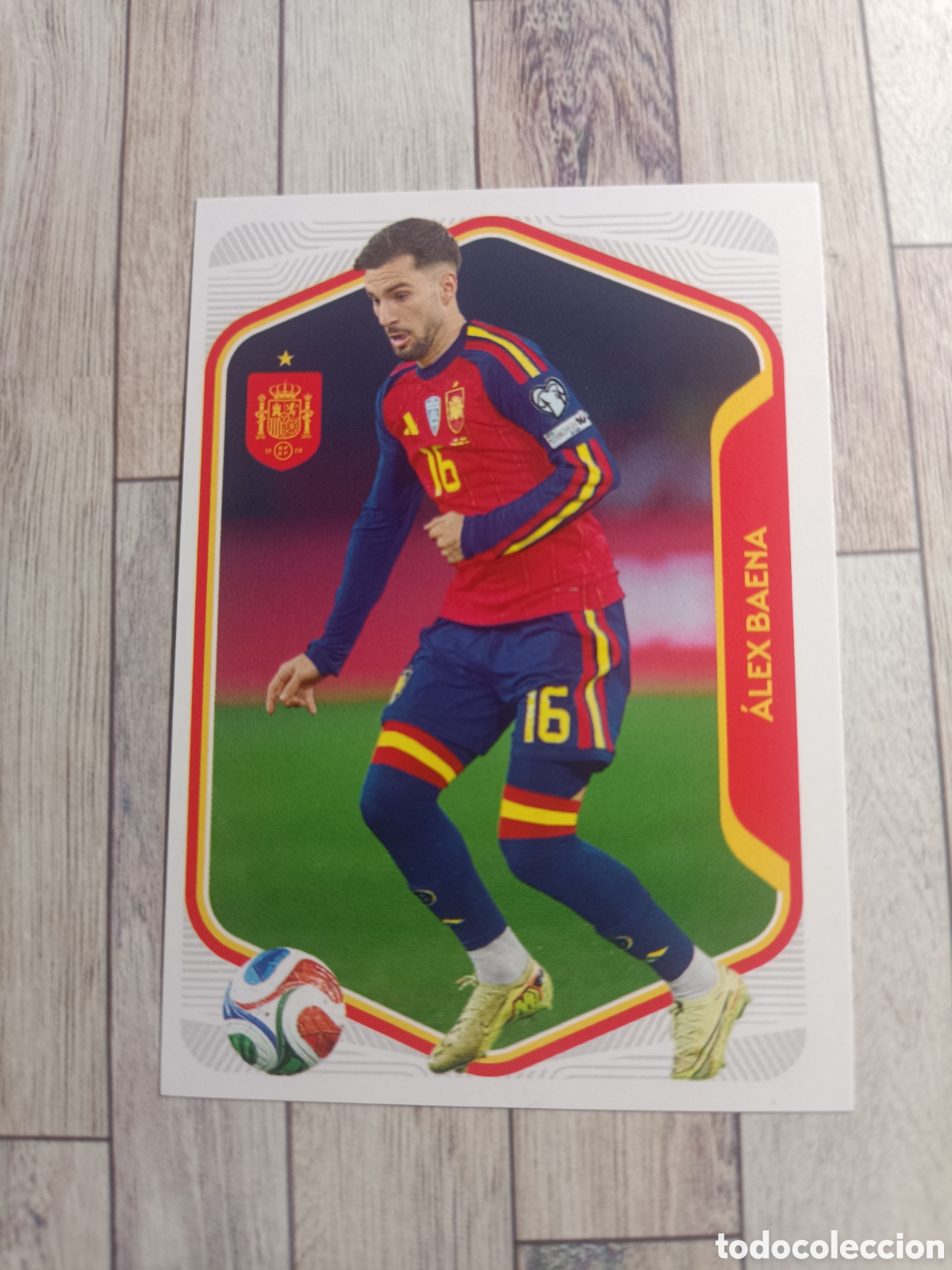 Cromos de f&uacute;tbol: 44 ALEX BAENA SELECCION ESPA&Ntilde;OLA ESPA&Ntilde;A MUNDIAL CARREFOUR 26 PANINI 2026