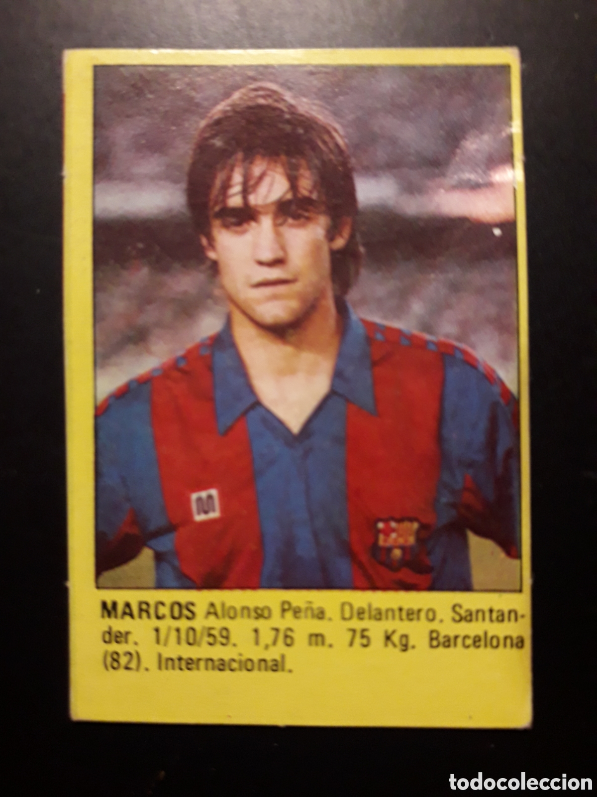 Cromos de f&uacute;tbol: MARCOS ALONSO FC BARCELONA SUPER F&Uacute;TBOL 84 83-84 1983-1984 ROLL&Aacute;N DESPEGADO PEDIDO M&Iacute;NIMO 3&euro;