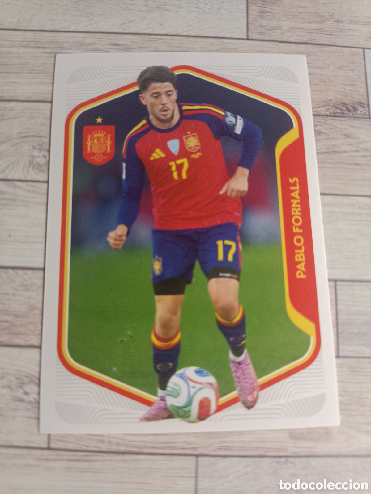 Cromos de f&uacute;tbol: 45 PABLO FORNALS SELECCION ESPA&Ntilde;OLA ESPA&Ntilde;A MUNDIAL CARREFOUR 26 PANINI 2026