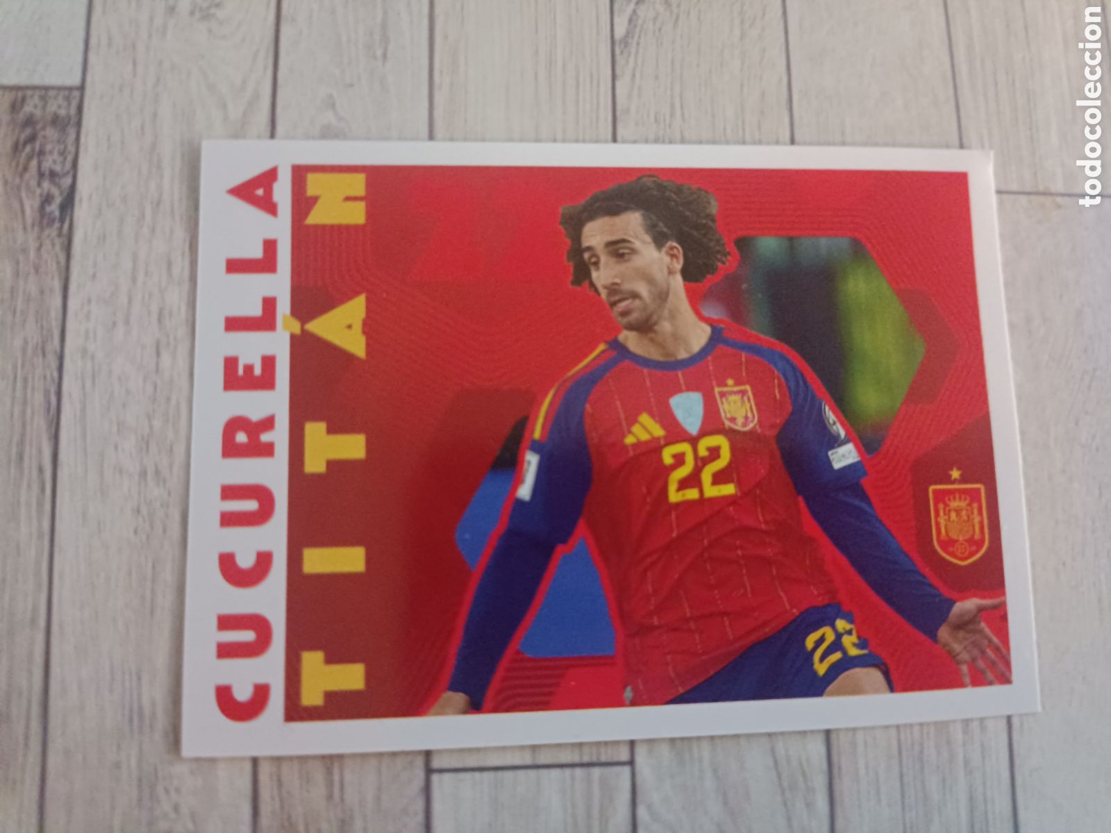Cromos de f&uacute;tbol: 67 CUCURELLA TITAN SELECCION ESPA&Ntilde;OLA ESPA&Ntilde;A MUNDIAL CARREFOUR 26 PANINI 2026